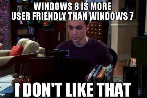 Мем: Windows is too user friendly